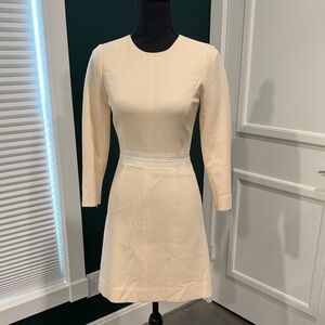 Elegant Cream Dress J. Crew, luxe fabric